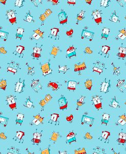 Little Robots Pattern