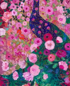 Carrie Schmitt pink peacock 2-canvas-print