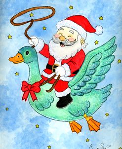 Blue Goose Christmas