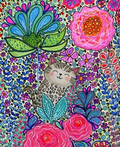 Boho Blossom Kitty
