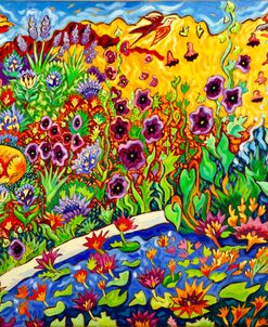 Sunny Garden of the Fountain of Youth