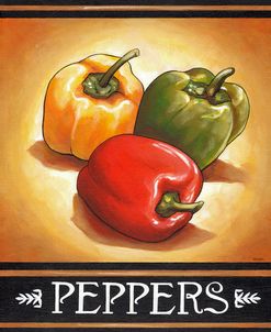 Market Sign Peppers