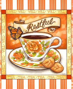 Tea Restful Orange Teacup