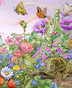 Turtle in Blooms