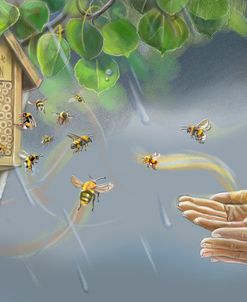 Raining Bumble Bees