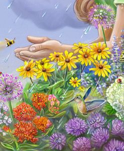 Tiny Creatures And Beautiful Flowers