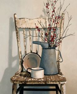 Watering Can On Chair