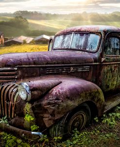 Old Dairy Farm Truck