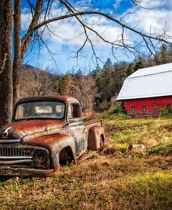 Rusty International Truck