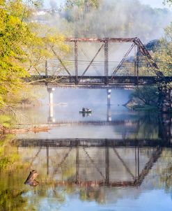 Fishing Under the Trestle