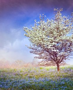 Dogwood in the Mists II