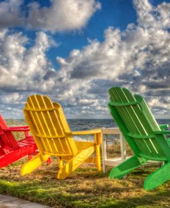 Four Chairs at the Beach
