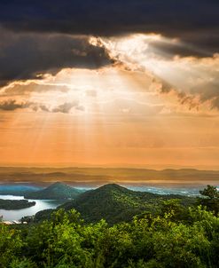 Rays Over Blue Ridge