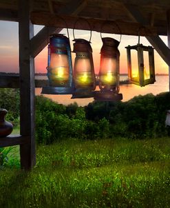 Lanterns at Nightfall