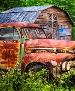 Rusty American Ford