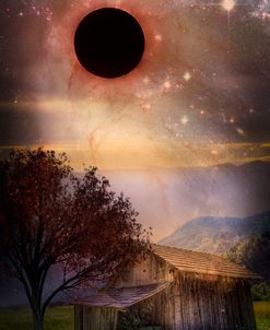 Total Eclipse of the Sun Barn Art