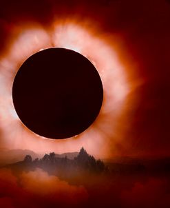 Total Eclipse of the Sun in the Mountains