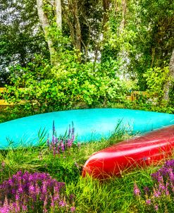 Canoes In The Summer