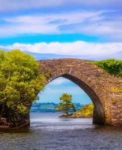 Old Stone Bridge In Ireland