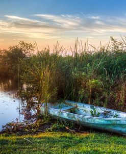 Rowboat In The Marsh