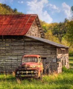 Rusty Ford at the Barn