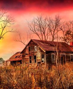 Sunrise At The Old Family Farm