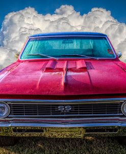Vintage Chevy Chevelle Super Sport In Hdr Detail