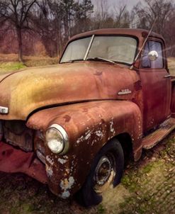 Classic Chevy Pickup Truck In Country Sunshine