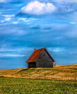 Little Barn at the Top of the Hill