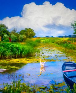 Summer in Holland Painting