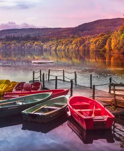 Early Fall at the Lake in Pitlochry