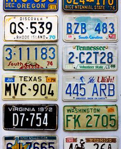 Vintage Collectible License Plates