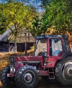 International Tractor on the Farm