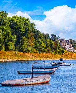 Boats at the Ferry Crossing