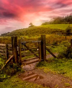 The Gate at Sunrise