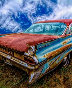 1959 Pontiac in HDR Detail