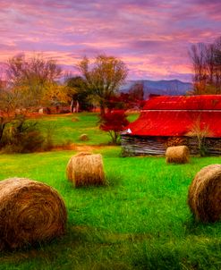 Hay Barn in HDR Detail