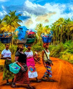 Walking to Market in HDR Detail