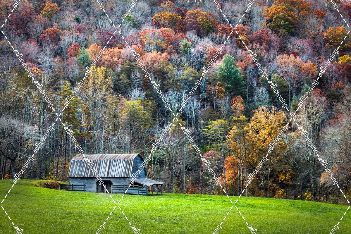 Old Barn in the Smoky Mountains