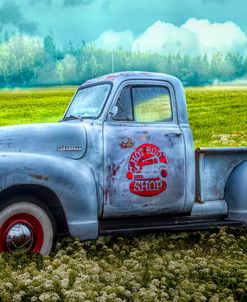 Hot Rod Chevrolet Pickup Truck in HDR Detail