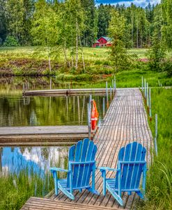 Lakeside in the Summer