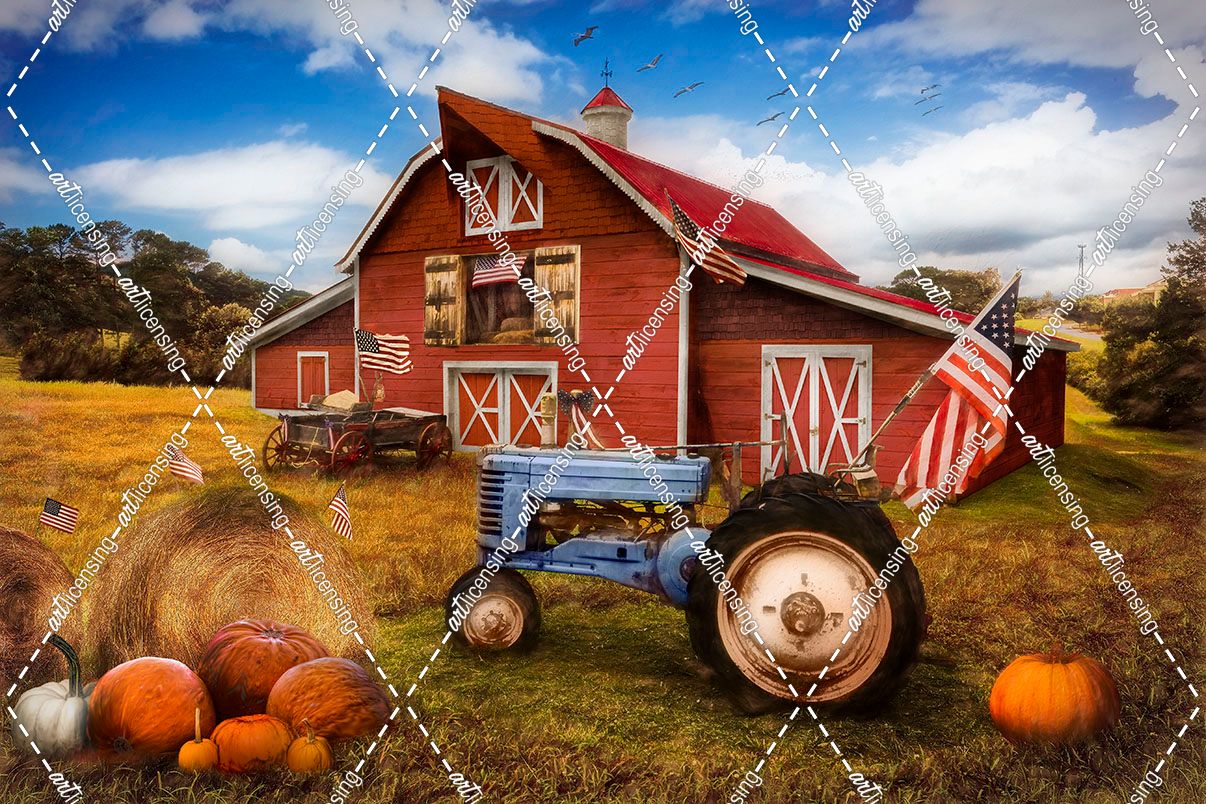 All American Farm in Autumn
