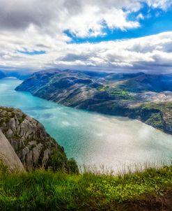 The View from Preikestolen The Pulpit Rock