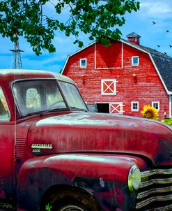 Red Chevrolet