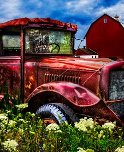 Red Barn Red Truck