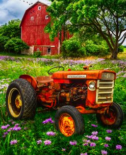 Rusty Red Tractor