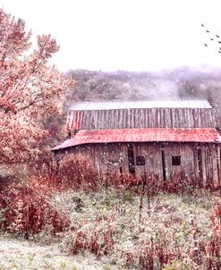 First Snowfall Mountain MIsts