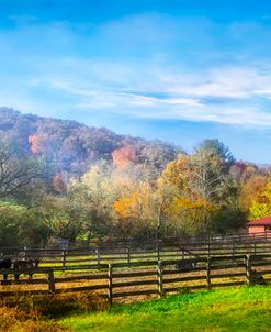 Red Barn on the Farm