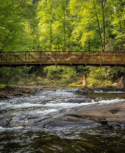 Bridge Over Rushing Waters