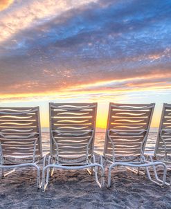 Sunrise at the Beach Panorama